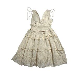 Mahila Kels Dress Style Y4168N in Beige